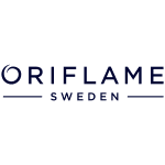 Logotipo de ORIFLAME, marca con la que ha colaborado Fernando Linares