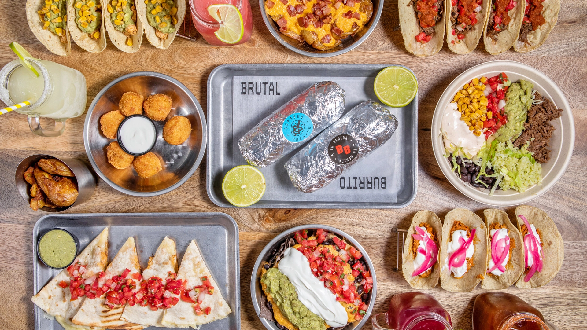 Imagen del proyecto de branding de restaurante Brutal Burrito – captura 1