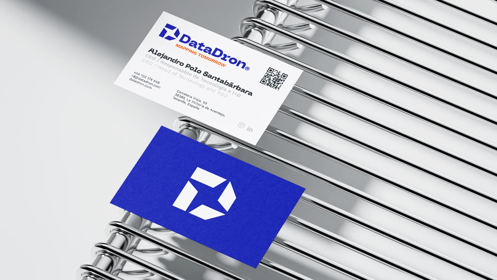 Imagen del proyecto de branding tecnológico Datadron – captura 8