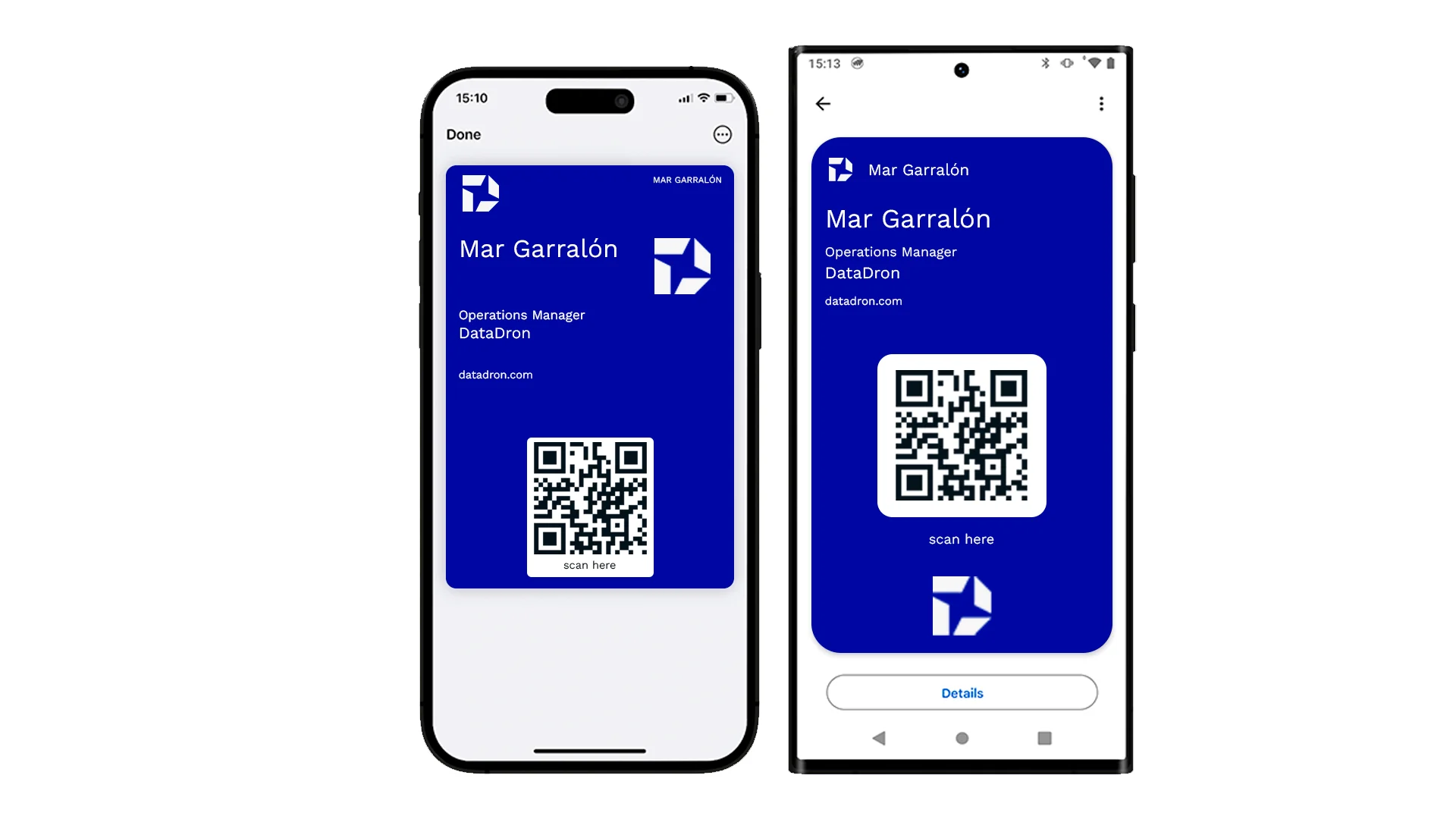 Imagen del proyecto de branding tecnológico Datadron – captura 15